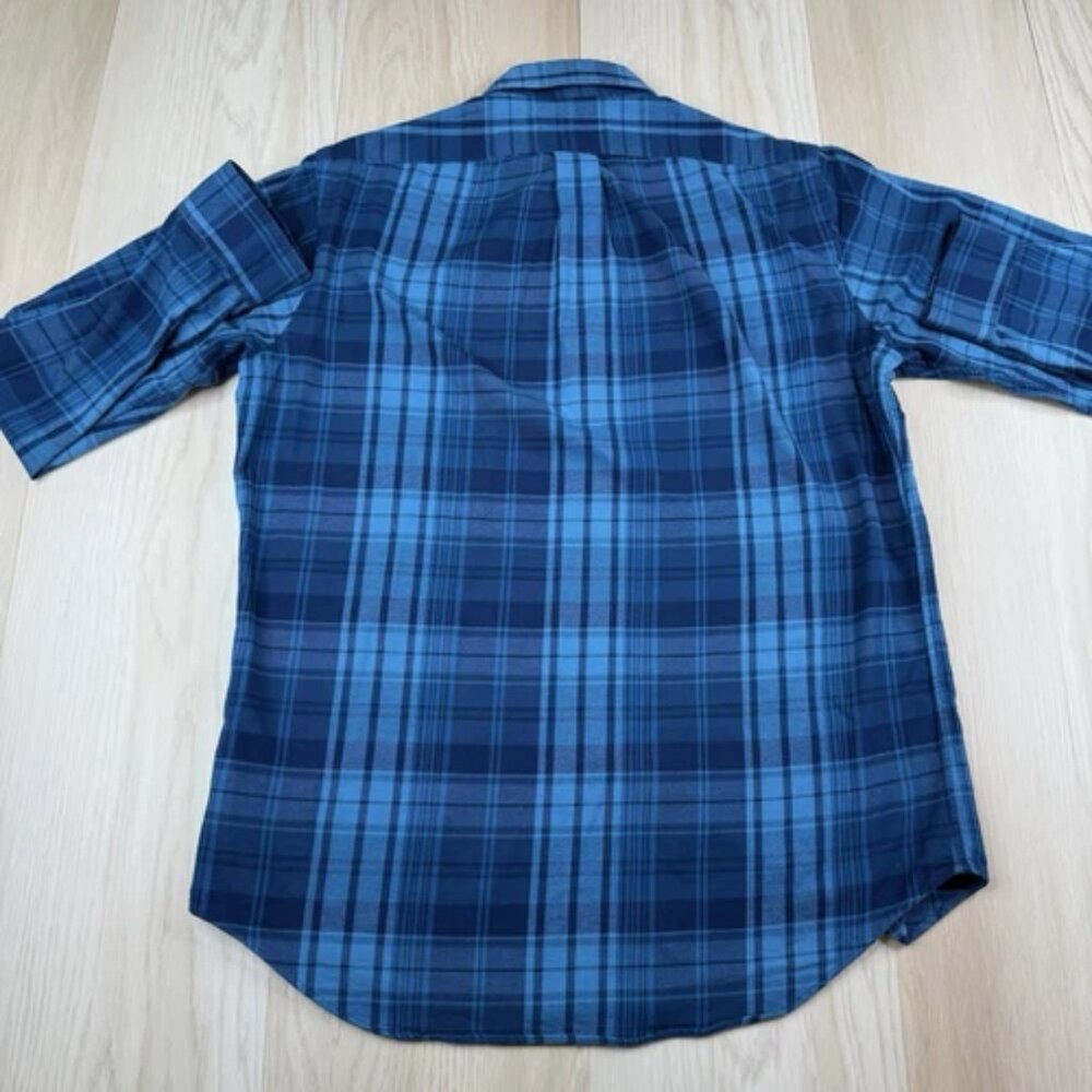 Polo Ralph Lauren Classic Fit Performance Flannel Shirts Mens M Medium Set Of 2 - Picture 8 of 16